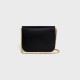CELINE Medium College Bag In Shiny Calfskin Black