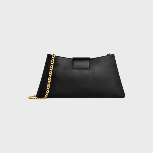 CELINE Medium Wiltern Bag In Smooth Calfskin Black