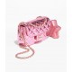 CHANEL MINI FLAP BAG & STAR COIN PURSE Mirror Calfskin, Metallic Calfskin & Gold-Tone Metal Pink