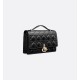 DIOR My Dior Top Handle Bag Black Cannage Lambskin