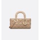 DIOR Small Lady D-Joy Bag Biscuit Cannage Lambskin