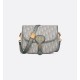 DIOR Medium Dior Bobby Bag Gray Dior Oblique Jacquard