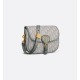 DIOR Medium Dior Bobby Bag Gray Dior Oblique Jacquard
