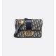 DIOR 30 Montaigne Bag Blue Dior Oblique Jacquard