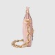 GUCCI JACKIE 1961 MINI SHOULDER BAG Pink patent leather