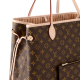 LOUIS VUITTON Neverfull GM Beige Monogram Handbags Shoulder and Cross Body Bags