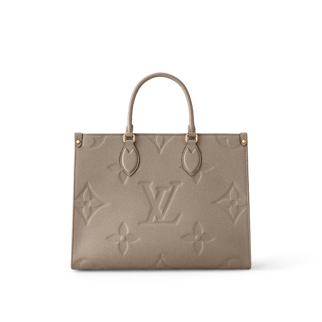 LOUIS VUITTON Onthego MM Turtlelove Monogram Empreinte Leather Handbags Totes