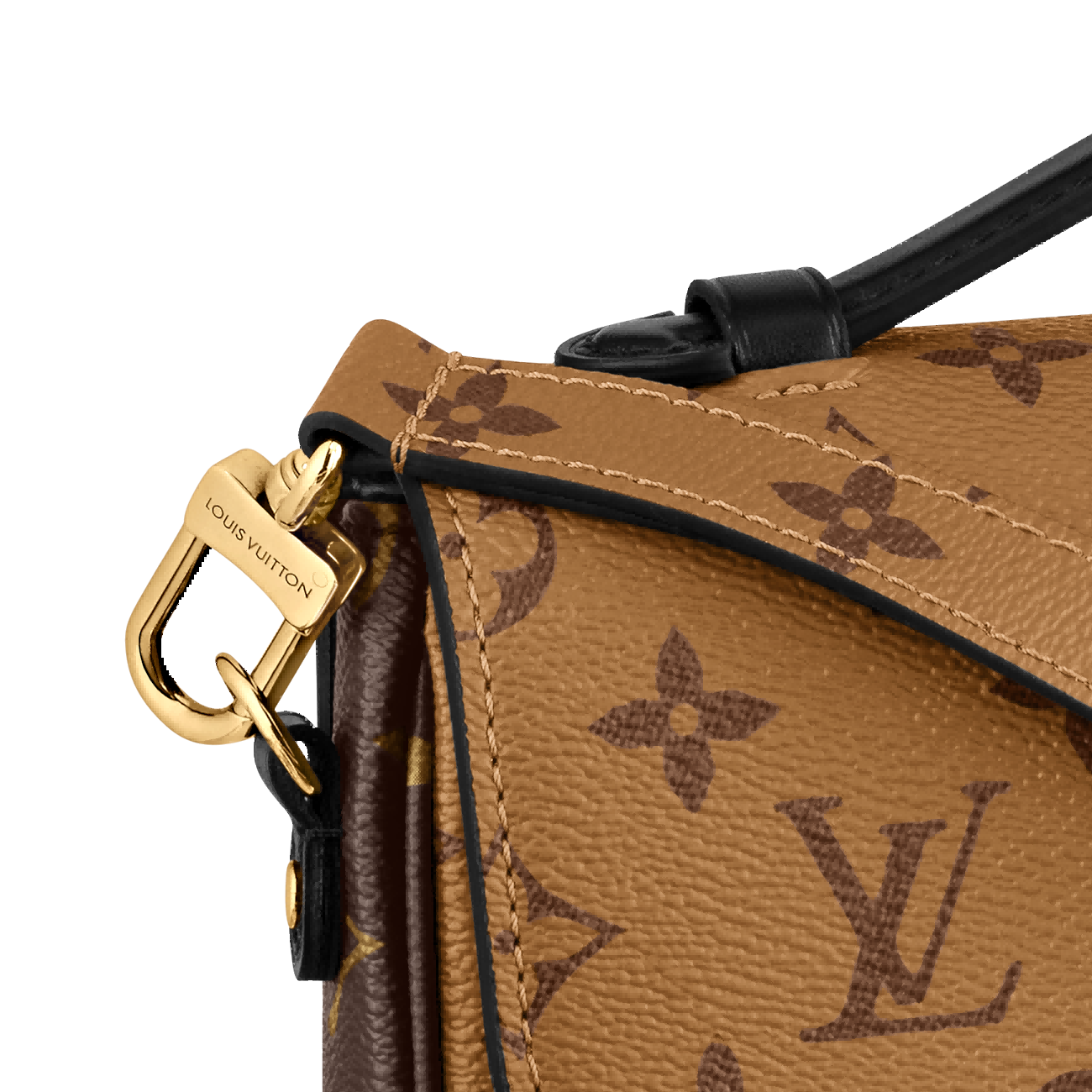LOUIS VUITTON Pochette Métis Monogram Reverse Handbags