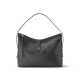 LOUIS VUITTON CarryAll MM Black Monogram Empreinte Leather Handbags