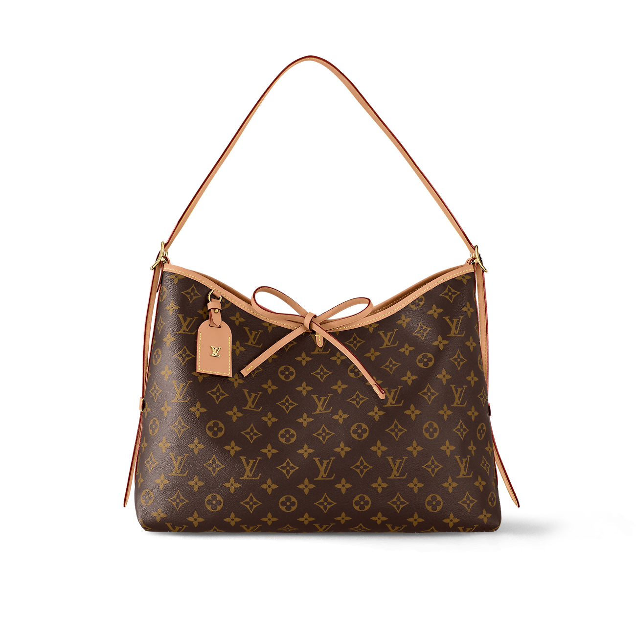 LOUIS VUITTON CarryAll MM Monogram Empreinte Leather Handbags