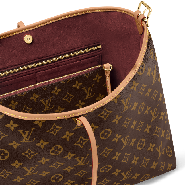 LOUIS VUITTON CarryAll MM Monogram Empreinte Leather Handbags
