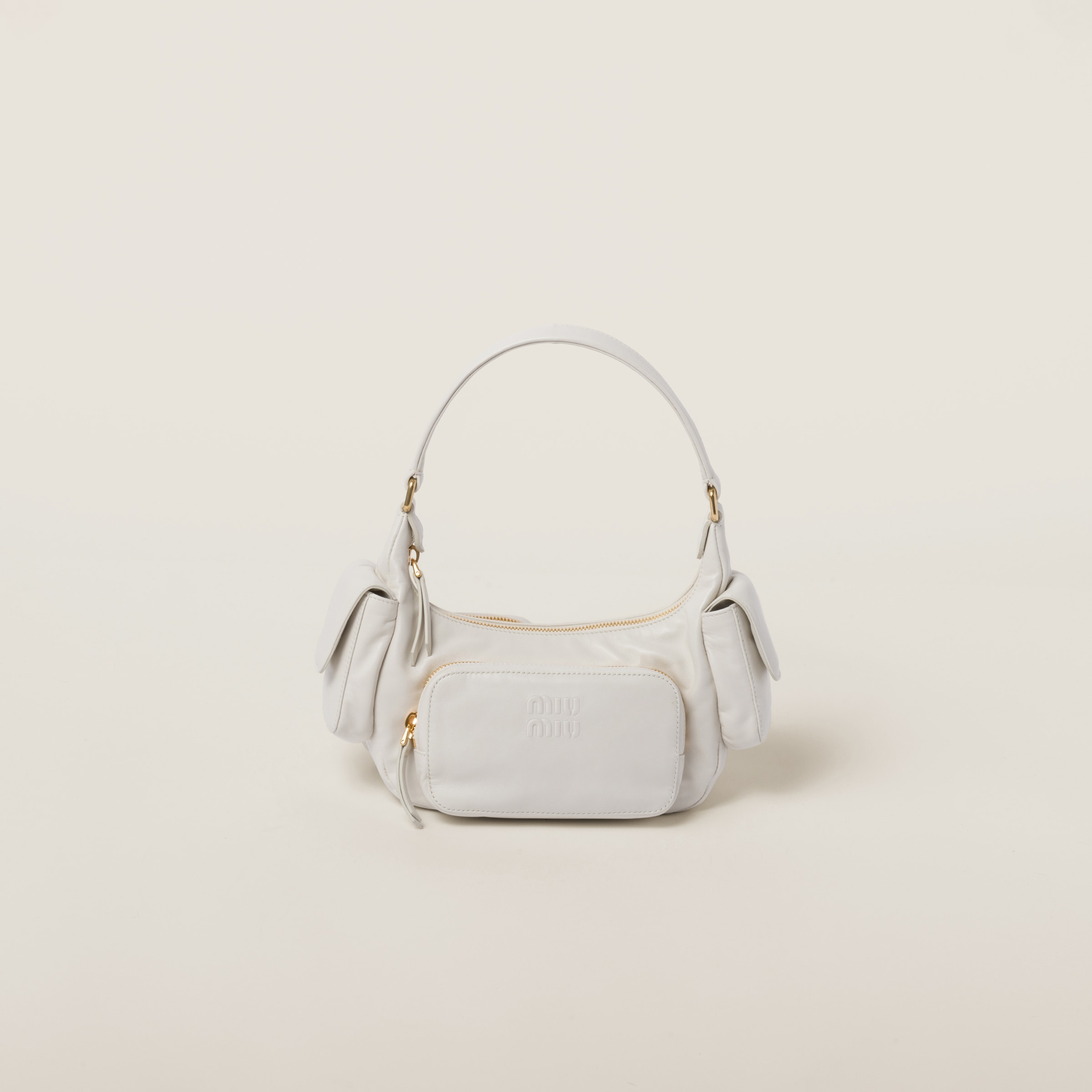 MIUMIU Nappa leather Pocket bag White