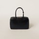 MIUMIU Leather top-handle bag Black