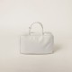 MIUMIU Leather top-handle bag White