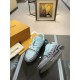 Louis Vuitton 2024 Fashion Show sneakers-blue